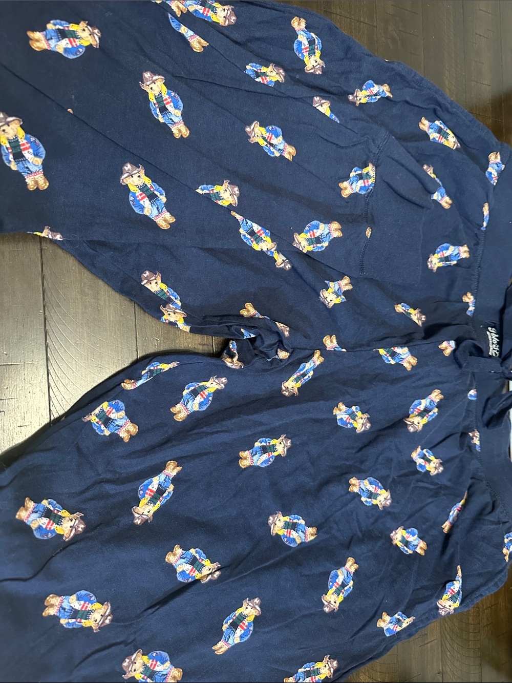 Polo by Ralph Lauren Navy Bear-Print Lounge Pants